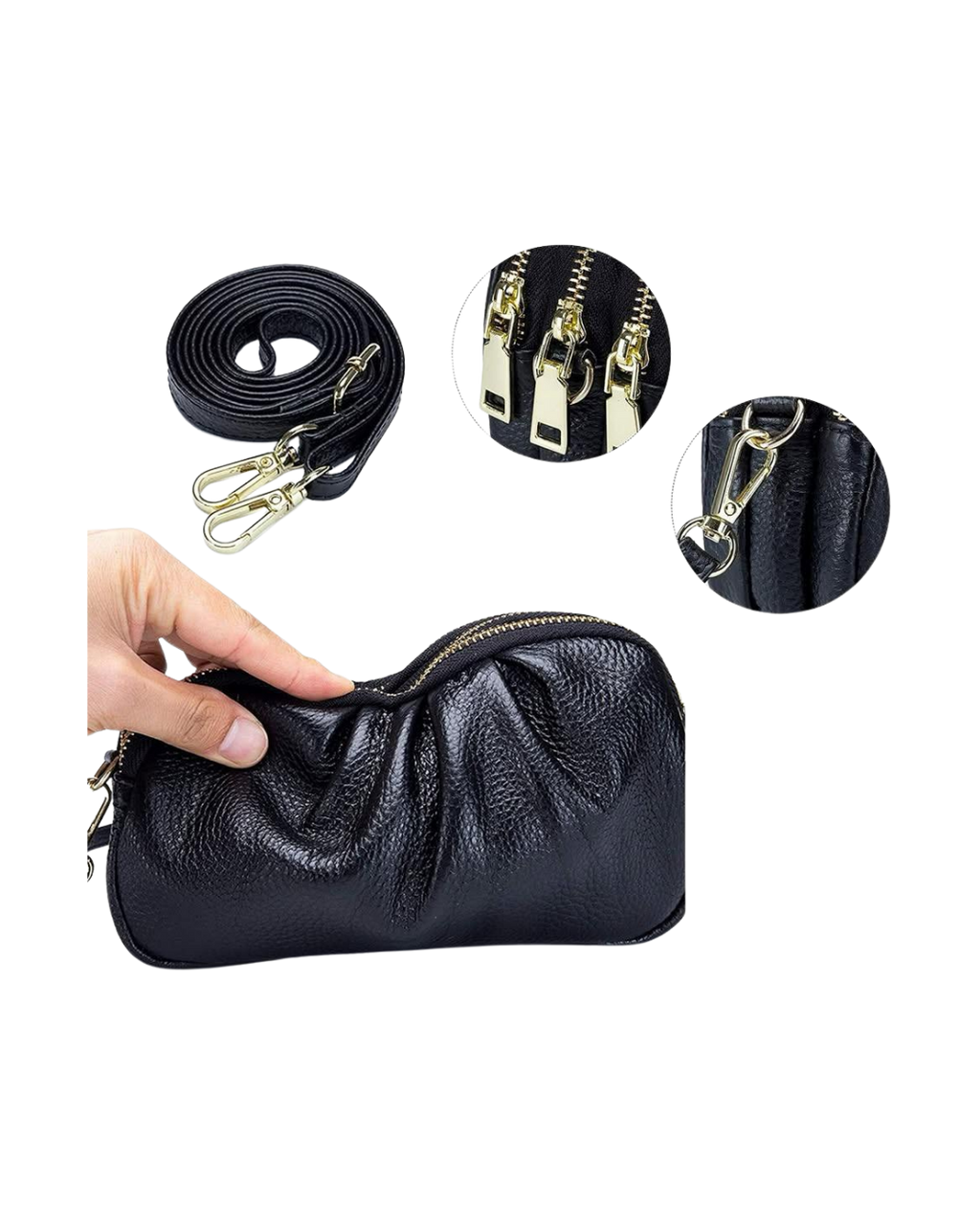 The Velvet Ruche Crossbody
