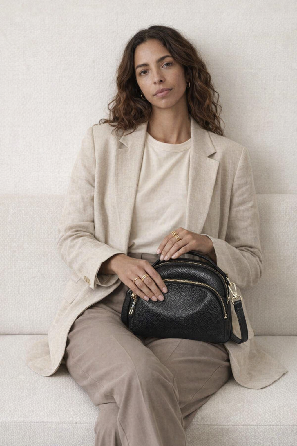 The Noir Demi Crossbody