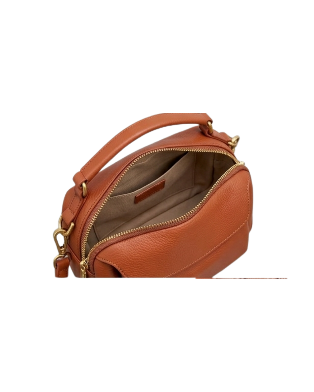 The Cognac Satchel