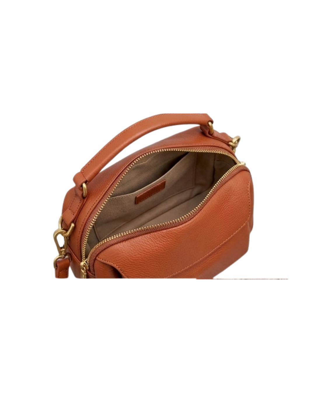 The Cognac Satchel
