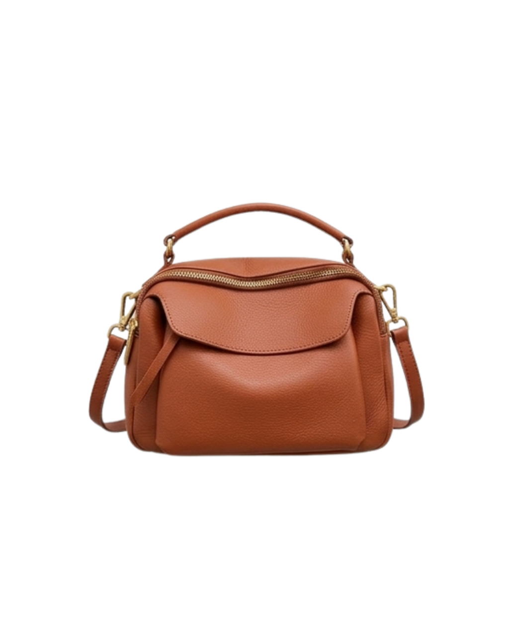 The Cognac Satchel