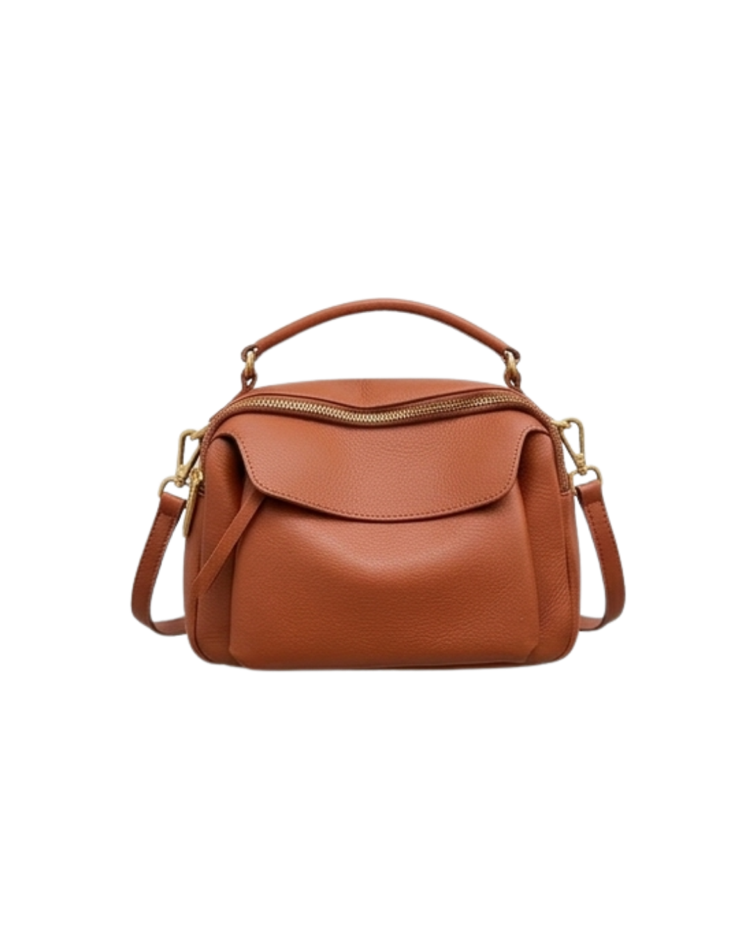 The Cognac Satchel