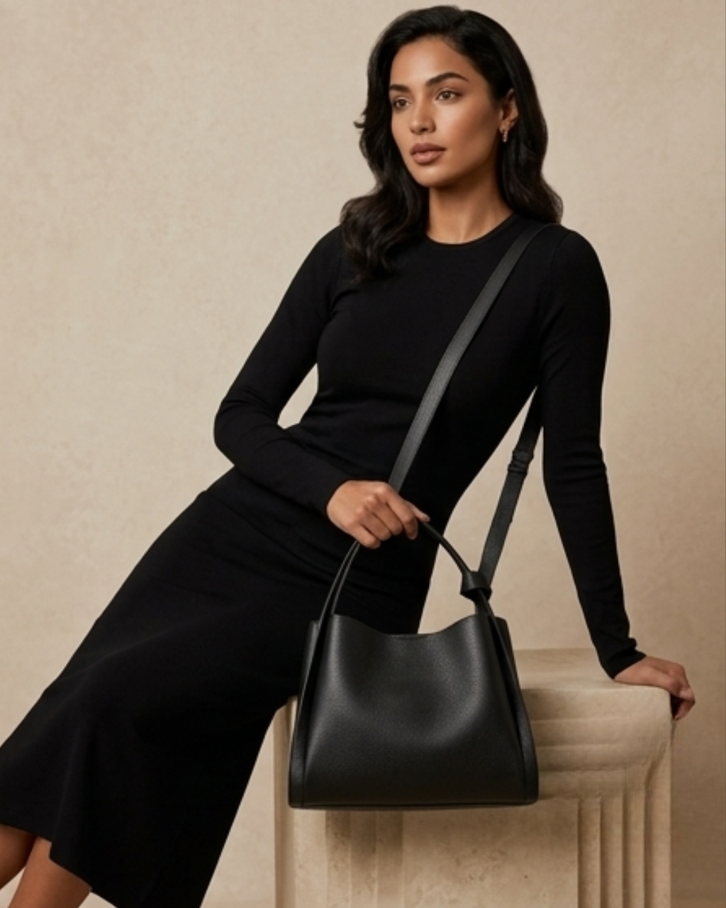 The Onyx Bucket Tote