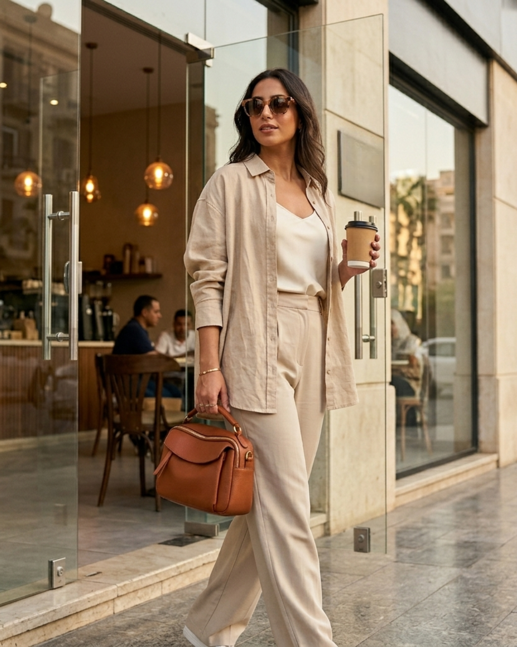 The Cognac Satchel