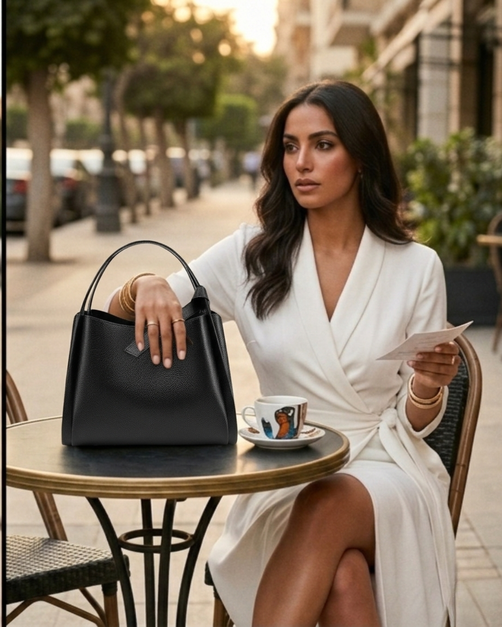 The Onyx Bucket Tote