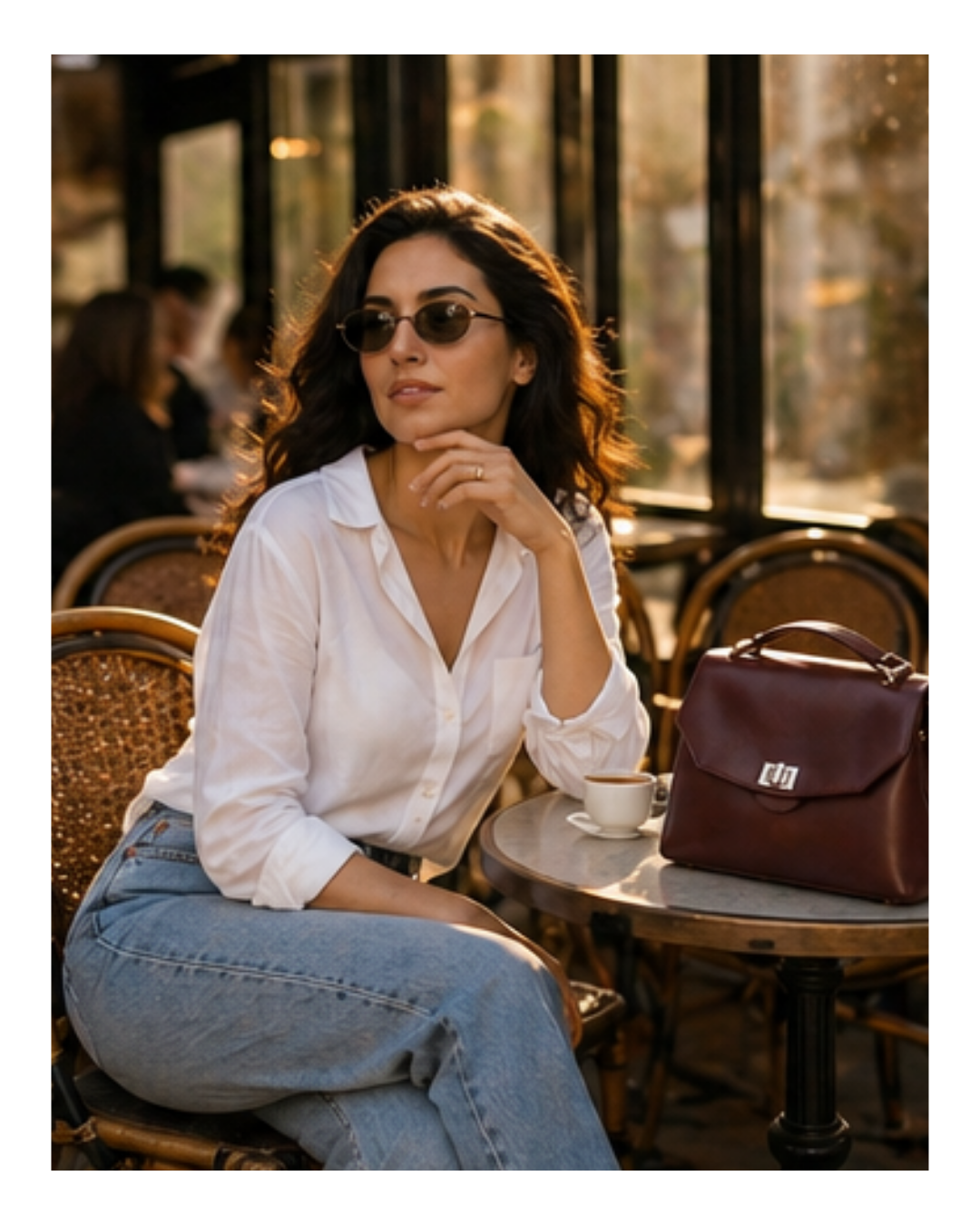 The Bordeaux Maison Satchel