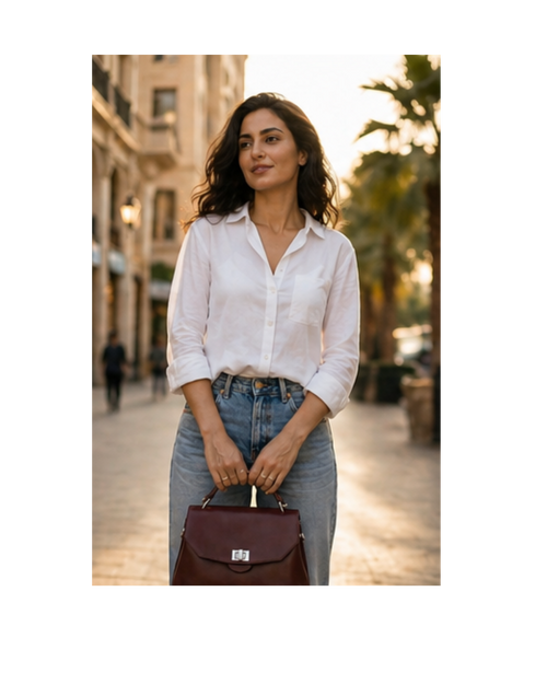 The Bordeaux Maison Satchel