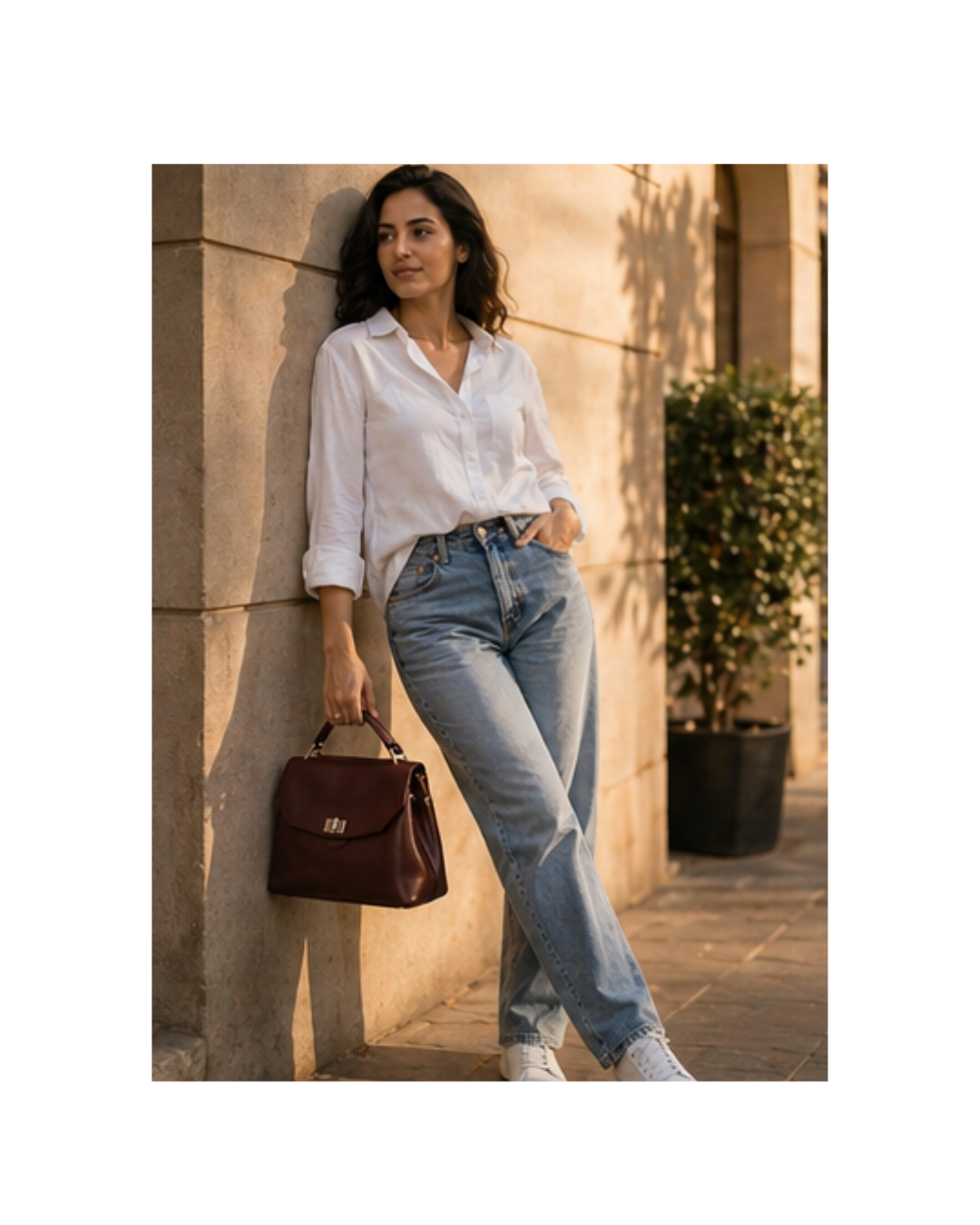 The Bordeaux Maison Satchel